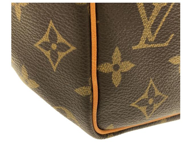 Borsa Boston Louis Vuitton Monogram Keepall 50cm Marrone - vista 3
