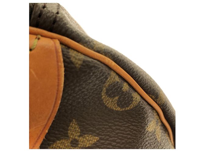 Borsa Boston Louis Vuitton Monogram Keepall 50cm Marrone - vista 5