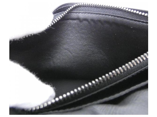 Portafoglio Louis Vuitton Monogram Eclipse Brazza Nero - vista 4
