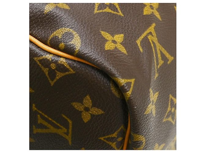 Louis Vuitton Keepall Monogram Canvas 55 Castaño - vista 6