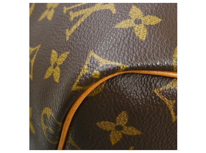 Louis Vuitton Keepall Monogram Canvas 55 Castaño - vista 7