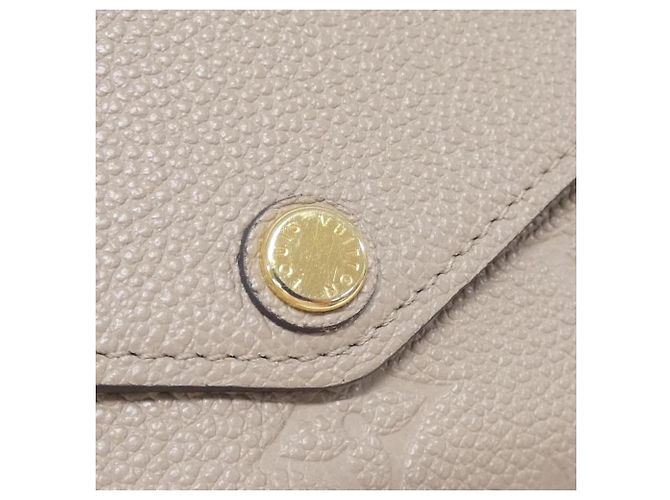 Cartera Sarah Monogram Empreinte Louis Vuitton M68708 Gris - vista 4