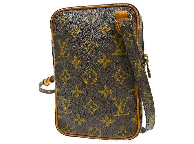 Borsa Louis Vuitton Amazone in tela Monogram Mini Marrone - vista 2