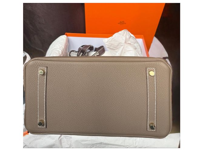 Hermès Hermes Birkin 30 Togo Etoupe 2026 Grigio - vista 17