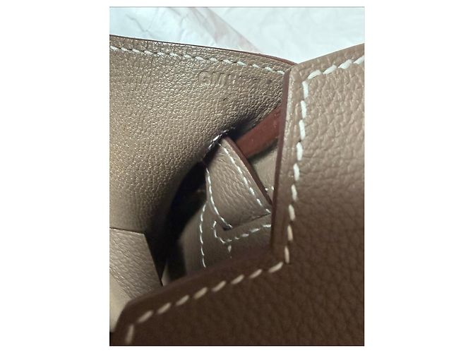 Hermès Hermes Birkin 30 Togo Etoupe 2026 Grigio - vista 18