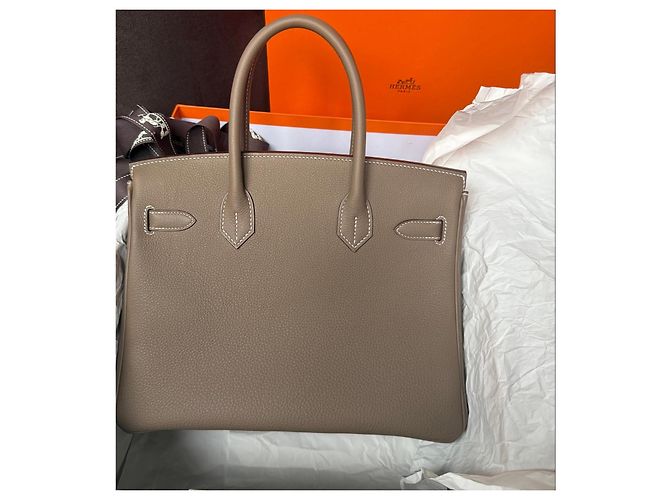 Hermès Hermes Birkin 30 Togo Etoupe 2026 Grigio - vista 21