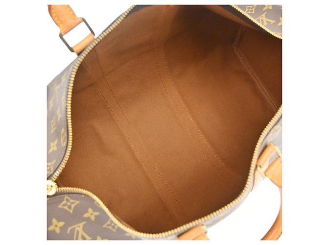 Louis Vuitton Keepall Monogram Canvas 45 Marrone - vista 3