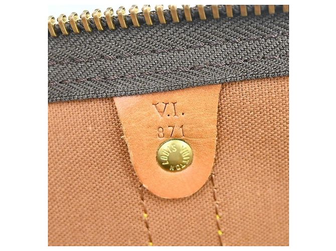 Louis Vuitton Keepall Monogram Canvas 45 Marrone - vista 5