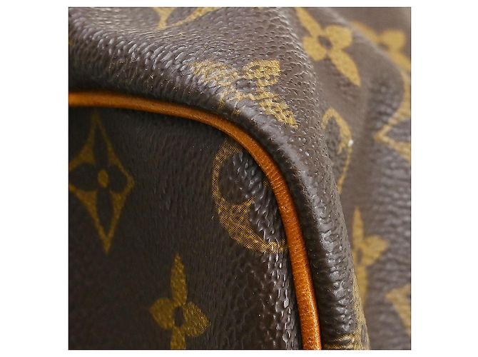 Louis Vuitton Keepall Bandouliere Monogram Canvas 60 Marrone - vista 7