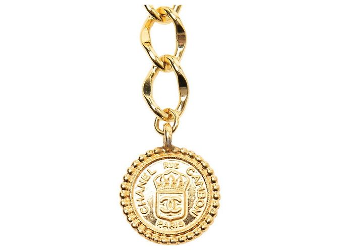 Cambon Chanel Vintage Kettengürtel Golden - Ansicht 2