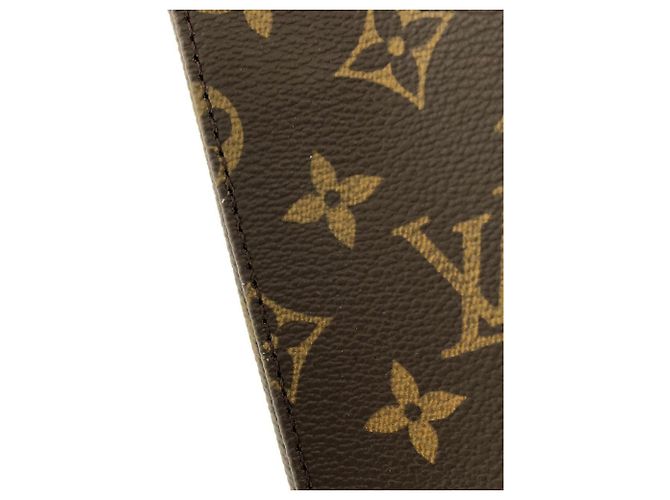 Borsa a Spalla Louis Vuitton Monogram Looping GM Marrone - vista 3
