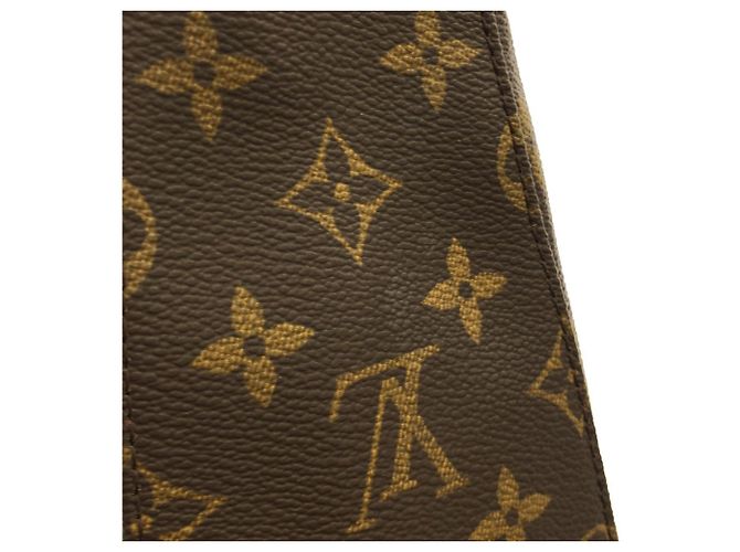 Borsa a Spalla Louis Vuitton Monogram Looping GM Marrone - vista 5