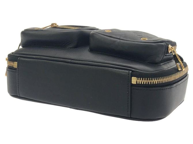 Borsa a tracolla Louis Vuitton Utility Crossbody Nero - vista 3