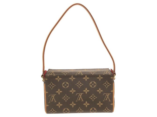 Borsa Louis Vuitton Monogram Recital Marrone - vista 2