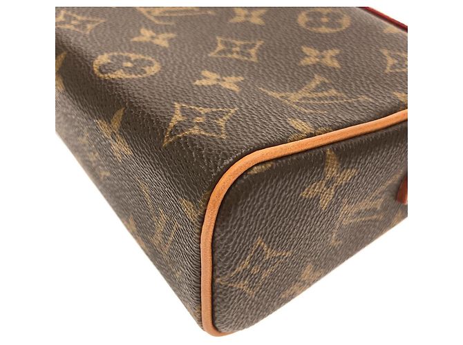Borsa Louis Vuitton Monogram Recital Marrone - vista 3