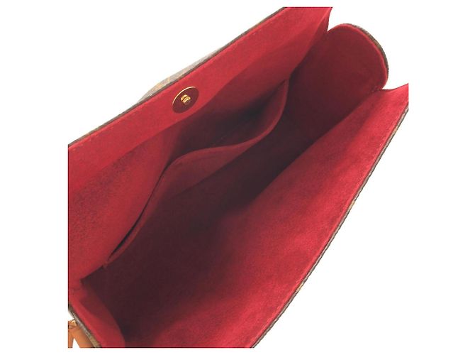 Borsa Louis Vuitton Monogram Recital Marrone - vista 7