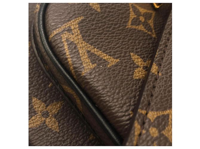Bolso de Hombro Louis Vuitton Monogram Passy Castaño - vista 5
