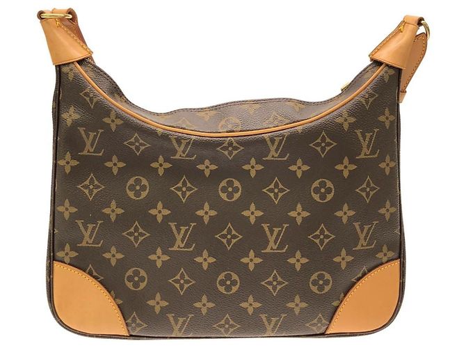 Borsa a Spalla Louis Vuitton Monogram Boulogne Marrone - vista 2