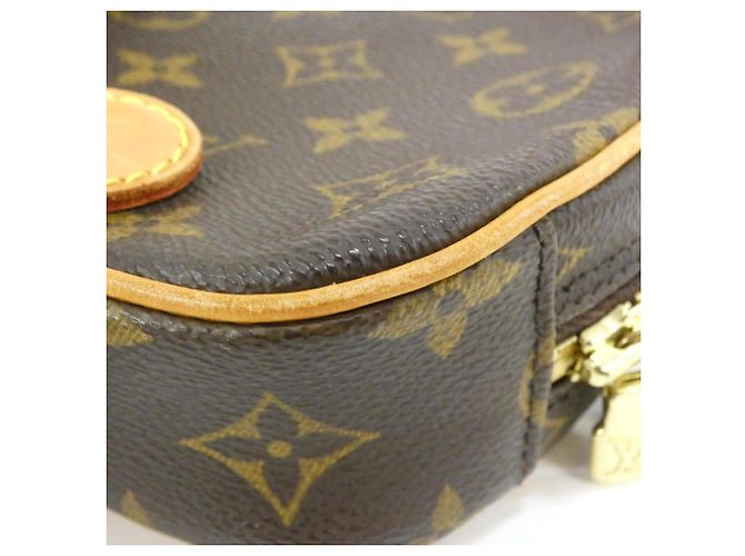 Louis Vuitton Monogram Pochette Gange M51870 Borsa Marrone - vista 3