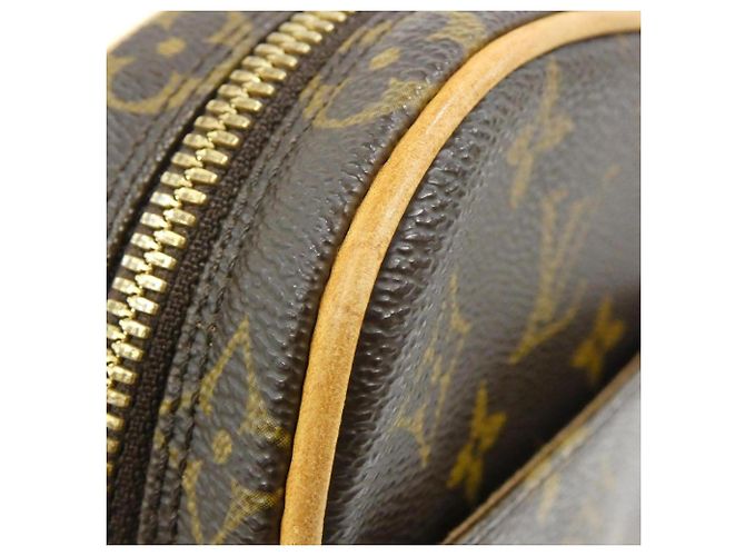 Louis Vuitton Monogram Pochette Gange M51870 Borsa Marrone - vista 4