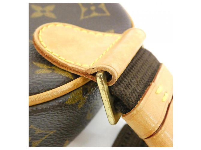 Louis Vuitton Monogram Pochette Gange M51870 Borsa Marrone - vista 5