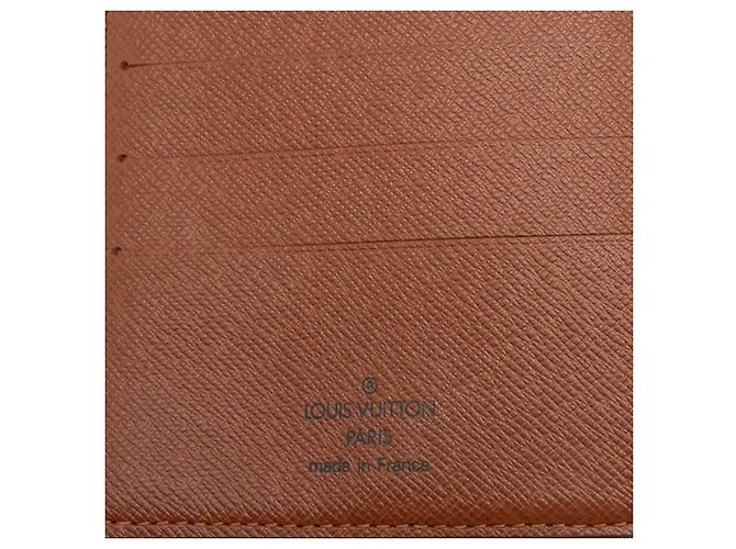 Carteira Bi-fold Louis Vuitton Monogram Portefeuille Marco Marrom Monograma - vista 5