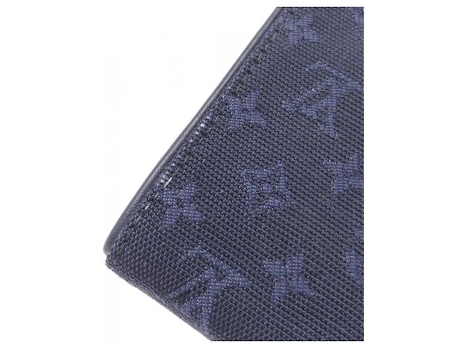 Louis Vuitton Monogram Mini Portefeuille International Wallet Dunkelblau - Ansicht 3