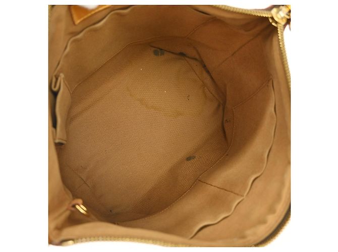 Borsa Louis Vuitton Palermo Monogram Canvas PM Marrone - vista 3