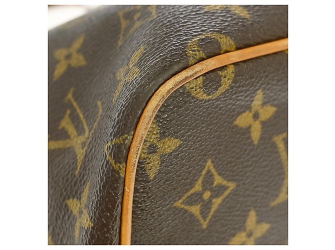 Borsa Louis Vuitton Palermo Monogram Canvas PM Marrone - vista 7