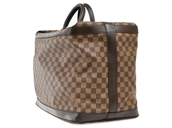 Louis Vuitton Grimaud Damier Ebene Marrone - vista 3