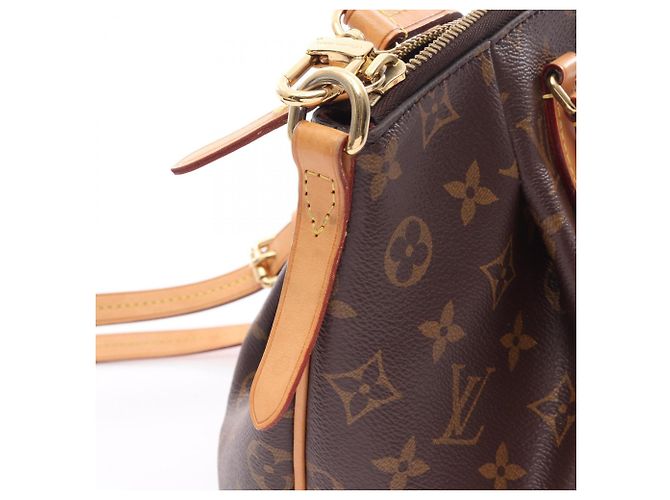 Bolsa 2-Way Louis Vuitton Turenne PM Marrom Monograma - vista 10