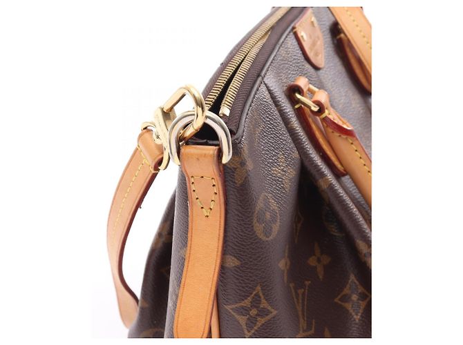 Bolsa 2-Way Louis Vuitton Turenne PM Marrom Monograma - vista 11