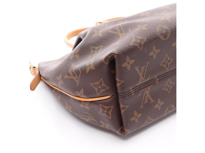 Bolsa 2-Way Louis Vuitton Turenne PM Marrom Monograma - vista 12