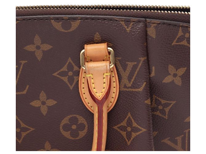 Bolsa 2-Way Louis Vuitton Turenne PM Marrom Monograma - vista 8