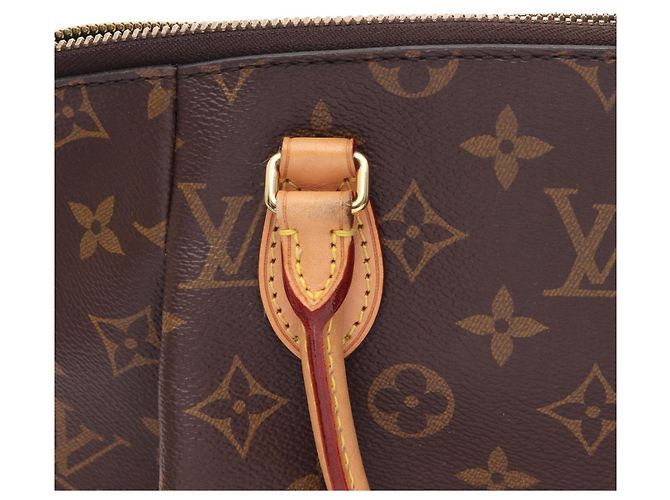 Bolsa 2-Way Louis Vuitton Turenne PM Marrom Monograma - vista 9