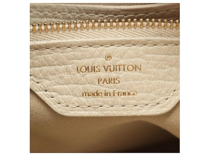 Borsa Louis Vuitton Bucket PM Monogram Mini Lin Crudo - vista 4