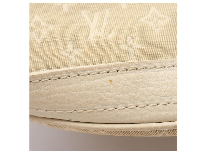 Borsa Louis Vuitton Bucket PM Monogram Mini Lin Crudo - vista 6