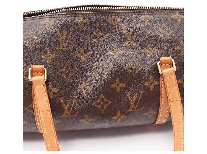 Borsa Louis Vuitton Papillon 30 Marrone Monogramma - vista 7