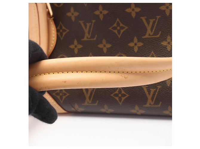 Bolso de Hombro Louis Vuitton Beverly GM Castaño Monograma - vista 12