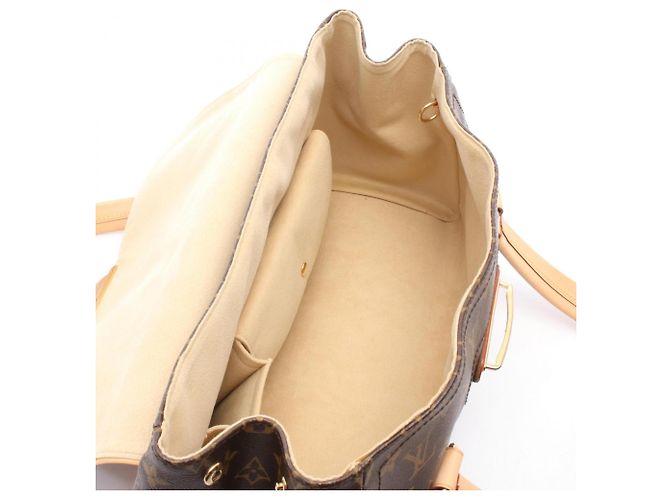 Bolso de Hombro Louis Vuitton Beverly GM Castaño Monograma - vista 3