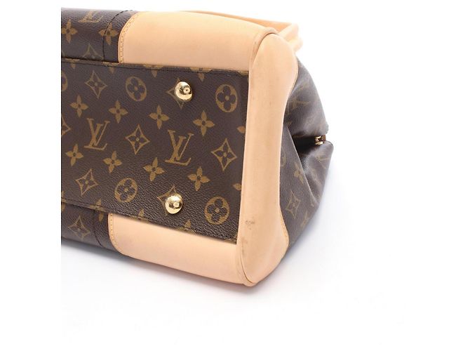 Bolso de Hombro Louis Vuitton Beverly GM Castaño Monograma - vista 8