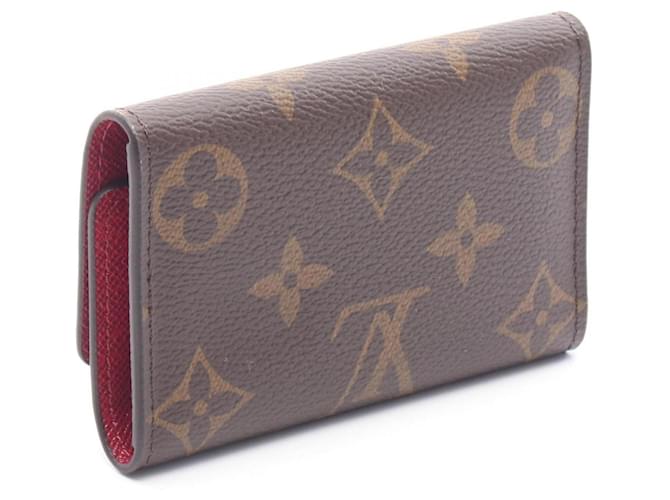 Monogram Keycase Louis Vuitton Castaño Rosa Monograma - vista 2
