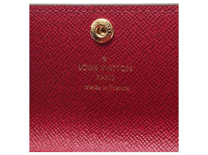 Monogram Keycase Louis Vuitton Castaño Rosa Monograma - vista 4