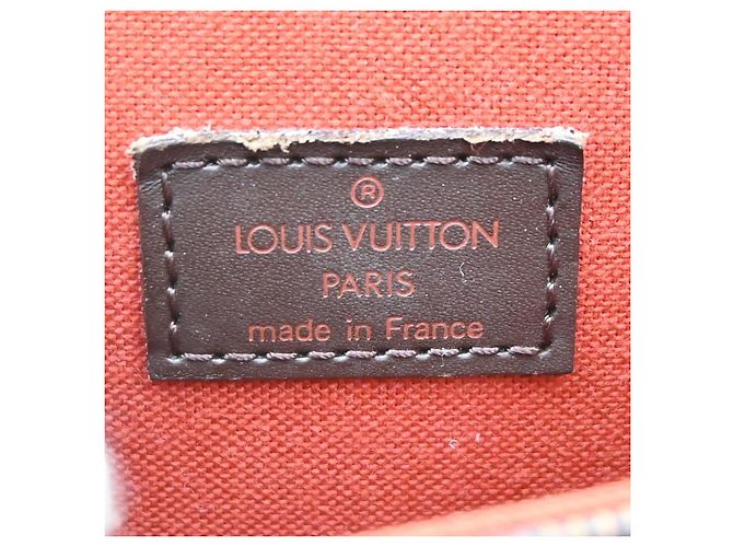 Louis Vuitton Portobello Messenger Damier Ebene Marrone - vista 4