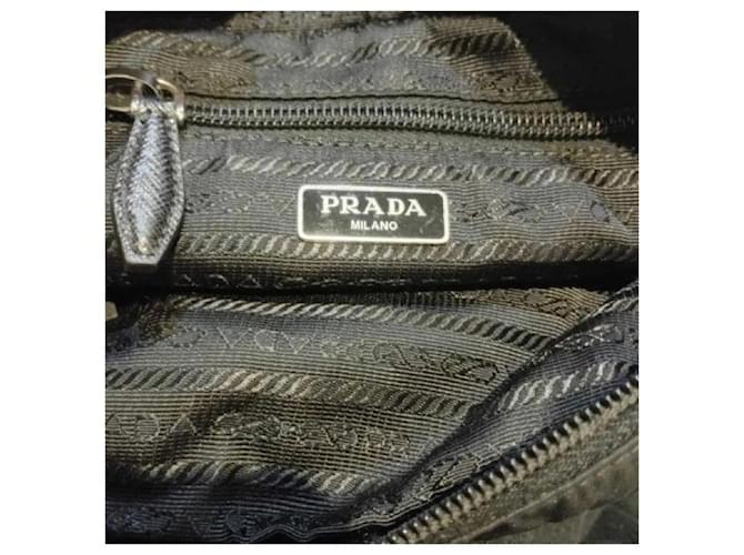 Prada Pochette in Re-Nylon Nero - vista 3