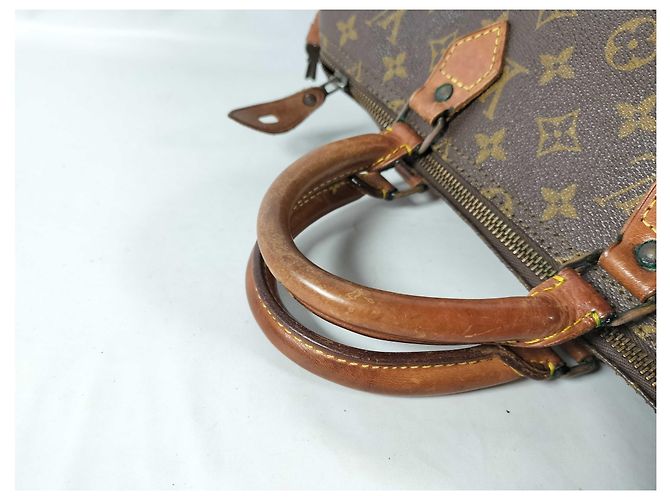 Louis Vuitton Speedy Monogram Canvas 35 Marrone - vista 2