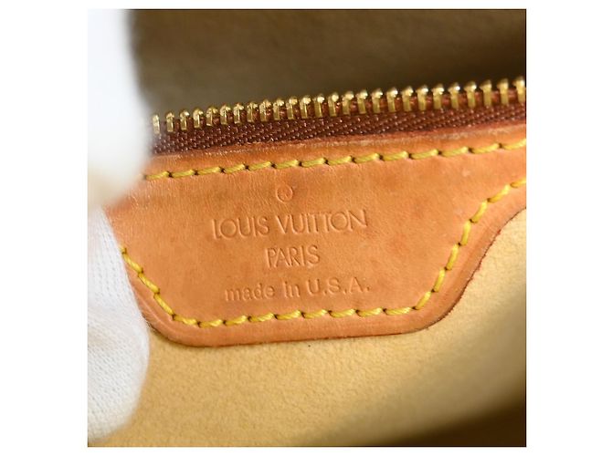 Looping Louis Vuitton Musette Tango Monogram Canvas Marrone - vista 4