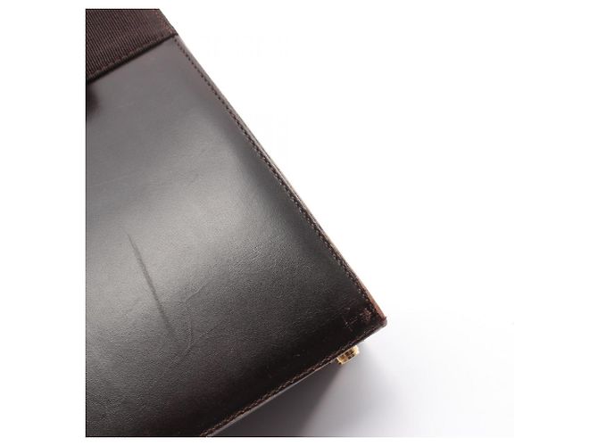 Borsa a mano Vara Ribbon di Salvatore Ferragamo Marrone - vista 7