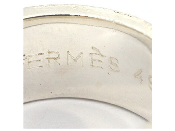 Anello Kelly Hermès in argento sterling e oro giallo - vista 3