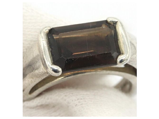Tiffany & Co. Sterling Silber Ring mit Rauchquarz - Ansicht 5